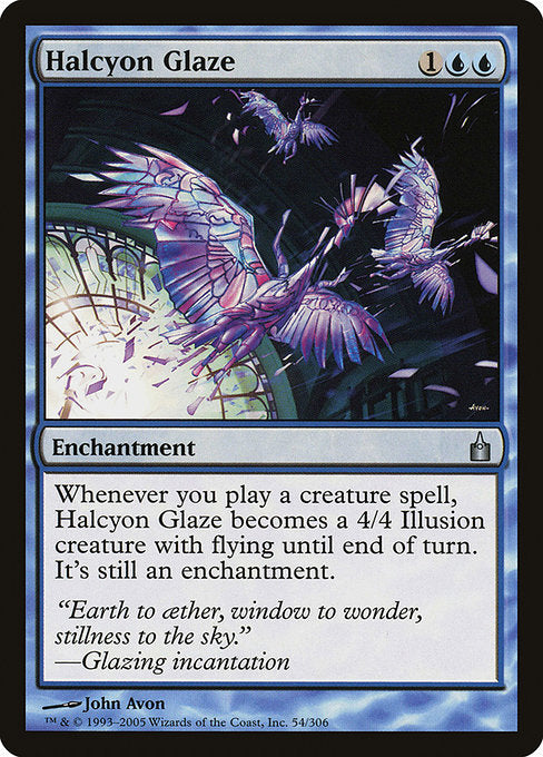 Halcyon Glaze [Ravnica: City of Guilds] | Galactic Gamez