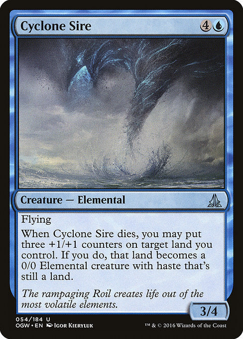 Cyclone Sire [Oath of the Gatewatch] | Galactic Gamez