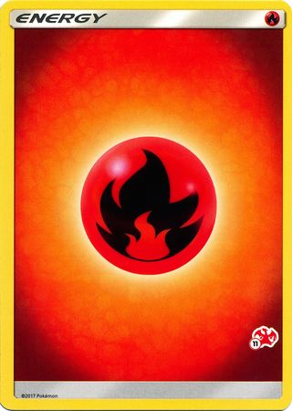 Fire Energy (Charizard Stamp #11) [Battle Academy 2020] | Galactic Gamez