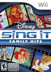 Disney Sing It: Family Hits - Wii | Galactic Gamez