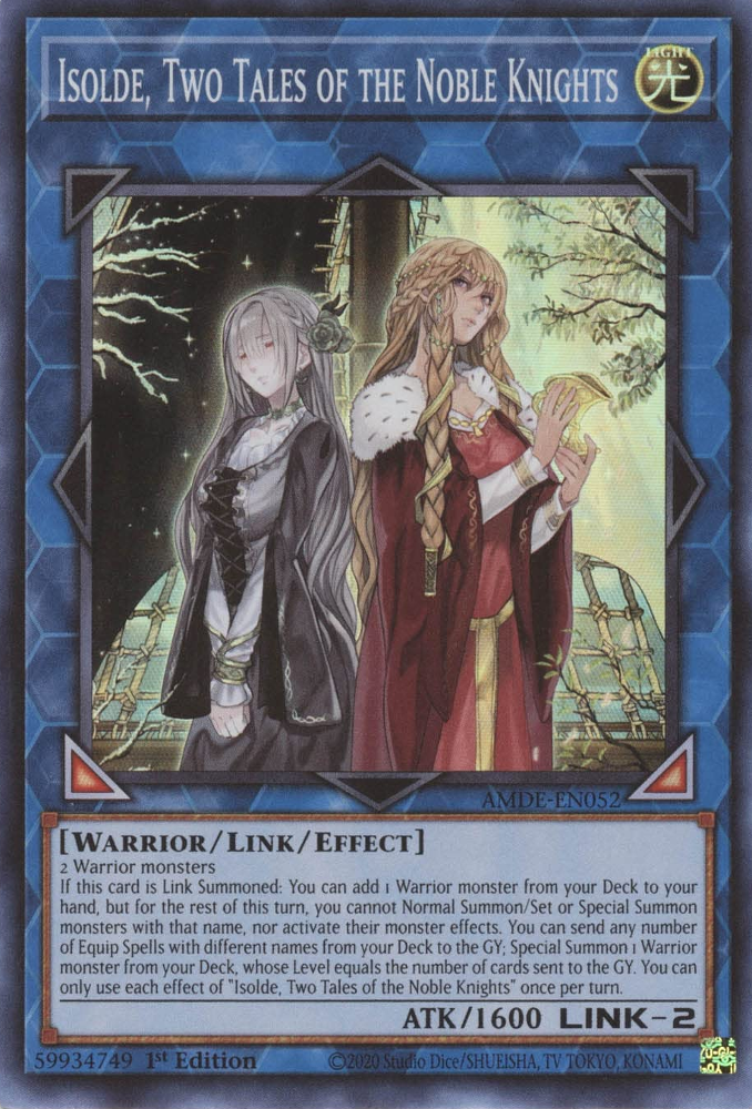 Isolde, Two Tales of the Noble Knights [AMDE-EN052] Super Rare | Galactic Gamez