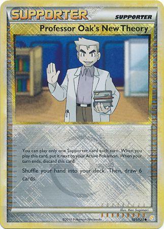 Professor Oak's New Theory (101/123) (League Promo) [HeartGold & SoulSilver: Base Set] | Galactic Gamez