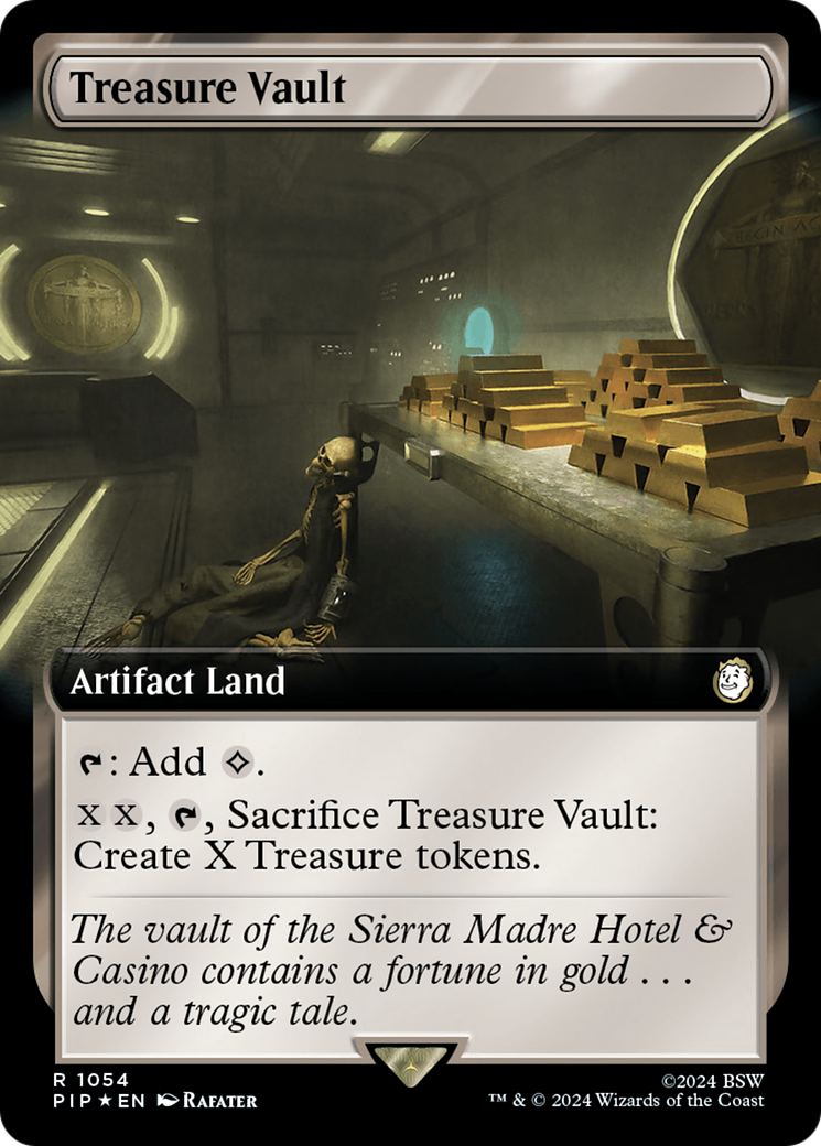 Treasure Vault (Extended Art) (Surge Foil) [Fallout] | Galactic Gamez