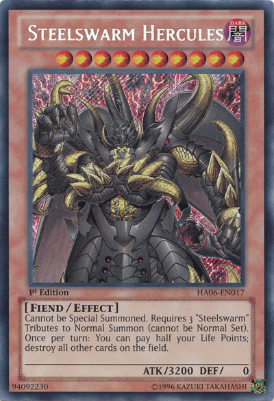 Steelswarm Hercules [HA06-EN017] Secret Rare | Galactic Gamez