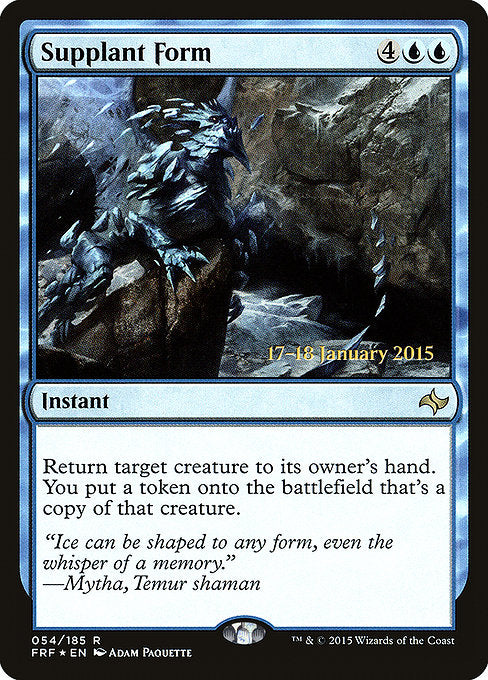 Supplant Form [Fate Reforged Promos] | Galactic Gamez
