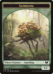 Snake (017) // Saproling Double-Sided Token [Commander 2015 Tokens] | Galactic Gamez