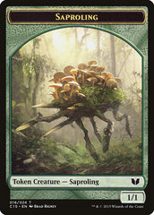 Saproling // Spider Double-Sided Token [Commander 2015 Tokens] | Galactic Gamez