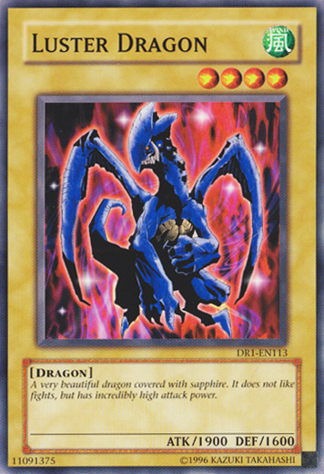 Luster Dragon [DR1-EN113] Common | Galactic Gamez