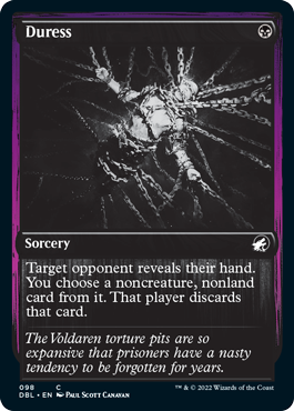 Duress [Innistrad: Double Feature] | Galactic Gamez
