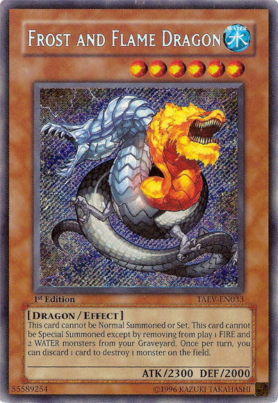Frost and Flame Dragon [TAEV-EN033] Secret Rare | Galactic Gamez