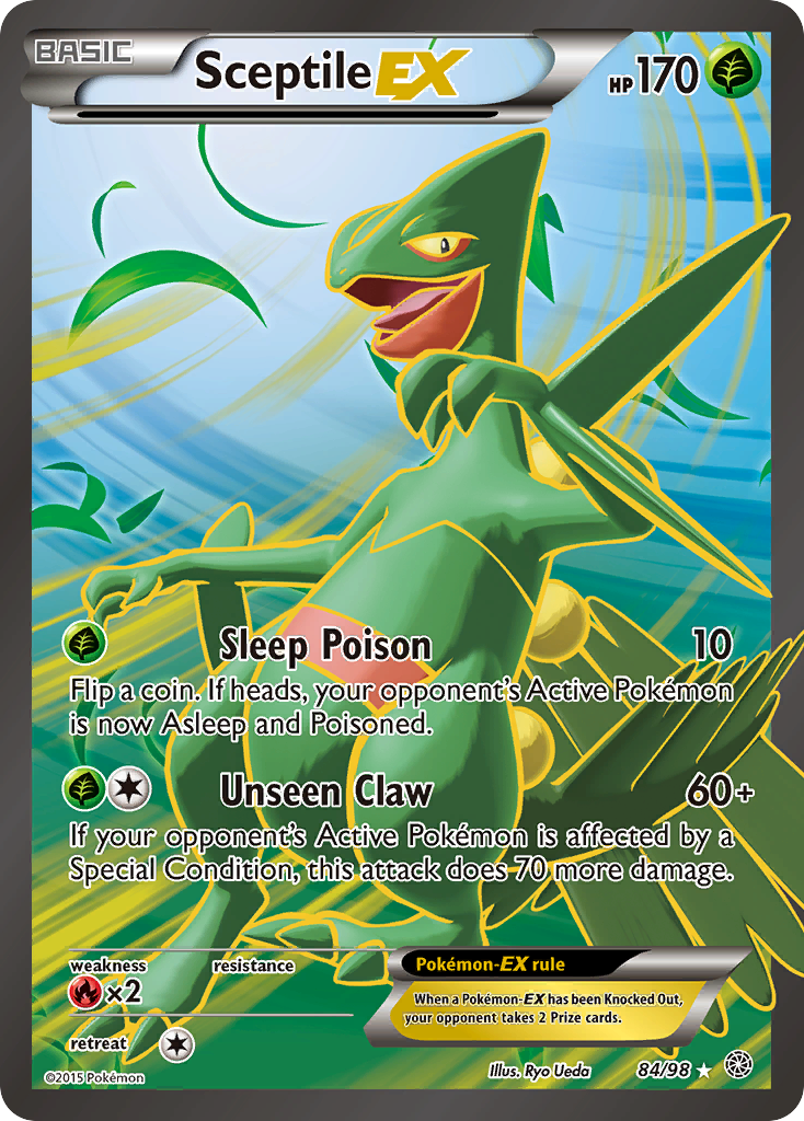 Sceptile EX (84/98) [XY: Ancient Origins] | Galactic Gamez