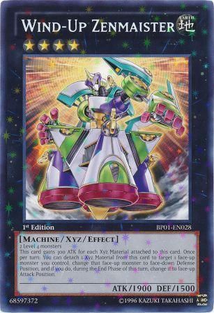 Wind-Up Zenmaister [BP01-EN028] Starfoil Rare | Galactic Gamez