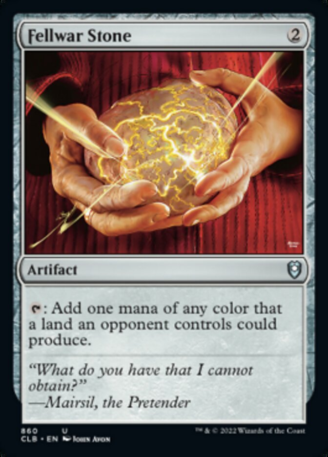 Fellwar Stone [Commander Legends: Battle for Baldur's Gate] | Galactic Gamez