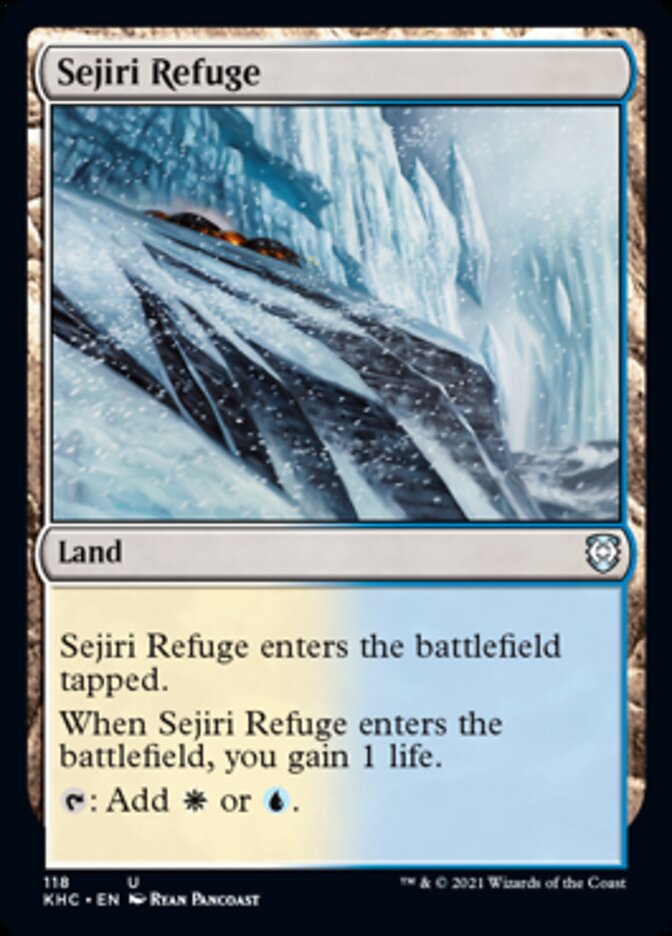 Sejiri Refuge [Kaldheim Commander] | Galactic Gamez