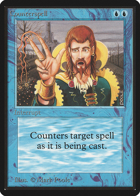 Counterspell [Limited Edition Beta] | Galactic Gamez