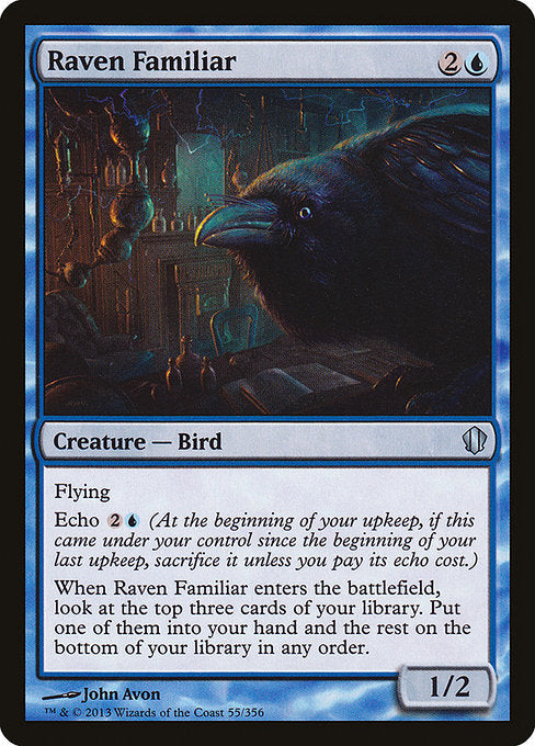 Raven Familiar [Commander 2013] | Galactic Gamez