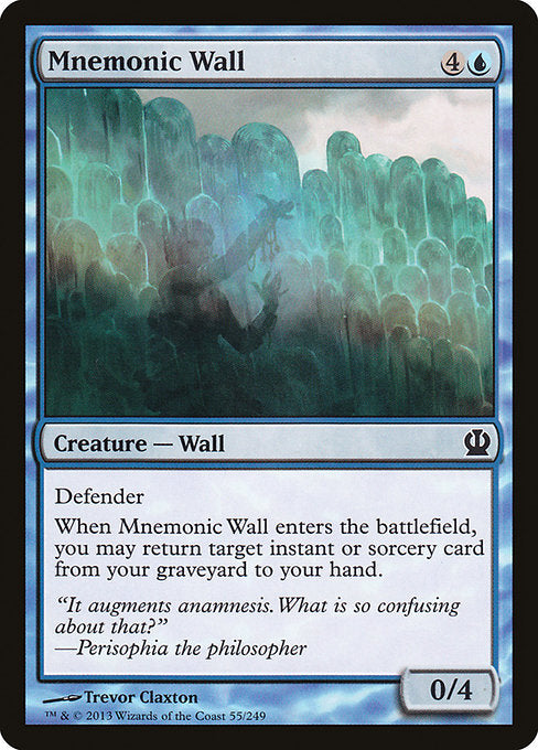 Mnemonic Wall [Theros] | Galactic Gamez
