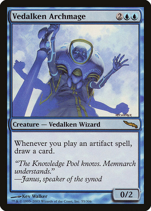 Vedalken Archmage [Mirrodin] | Galactic Gamez