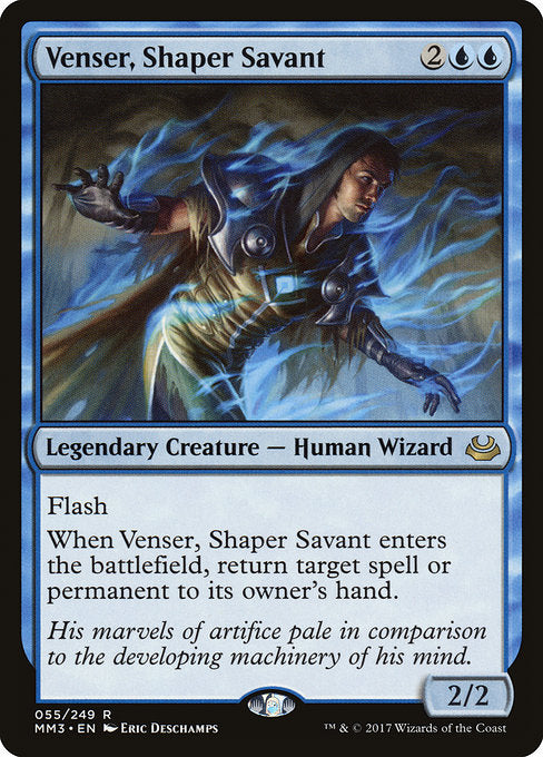 Venser, Shaper Savant [Modern Masters 2017] | Galactic Gamez