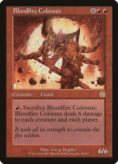 Bloodfire Colossus [Apocalypse] | Galactic Gamez