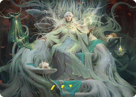 Galadriel, Gift-Giver Art Card [The Lord of the Rings: Tales of Middle-earth Art Series] | Galactic Gamez