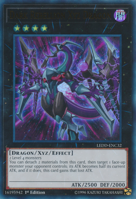 Dark Rebellion Xyz Dragon [LEDD-ENC32] Ultra Rare | Galactic Gamez