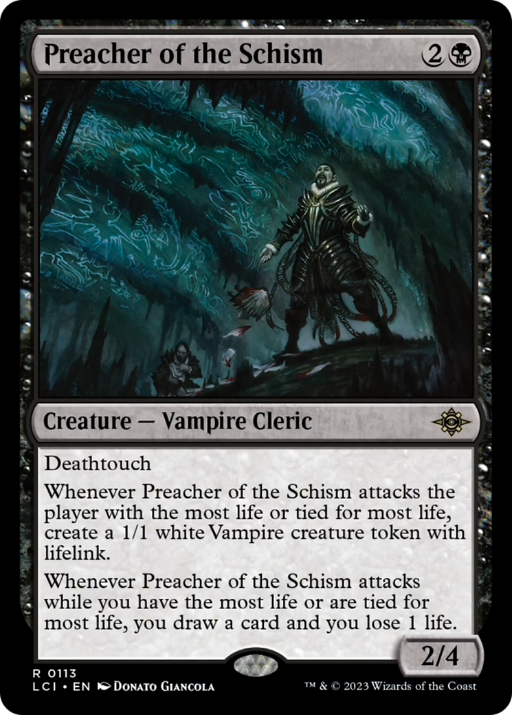 Preacher of the Schism (Extended Art) [The Lost Caverns of Ixalan] | Galactic Gamez