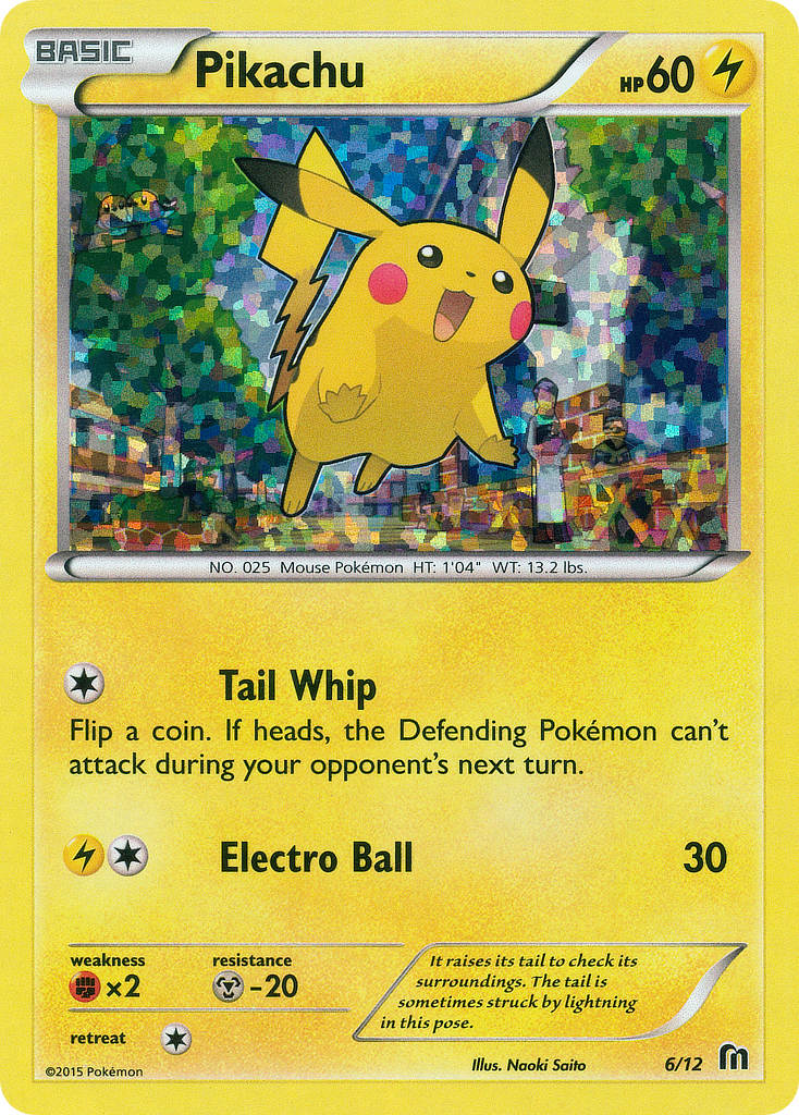 Pikachu (6/12) [McDonald's Promos: 2015 Collection] | Galactic Gamez