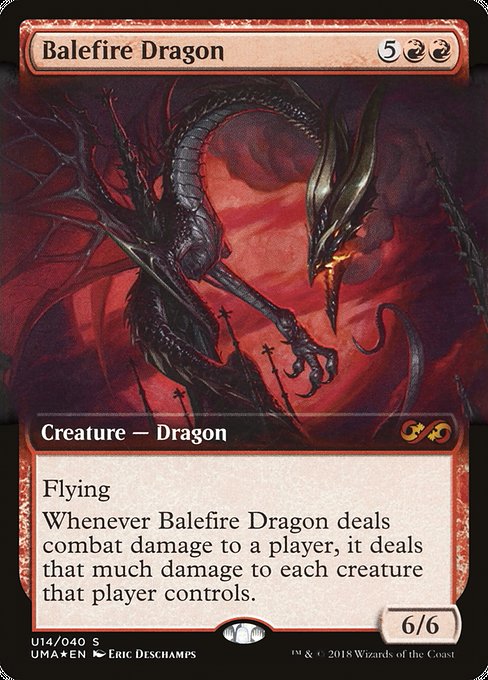 Balefire Dragon [Ultimate Box Topper] | Galactic Gamez