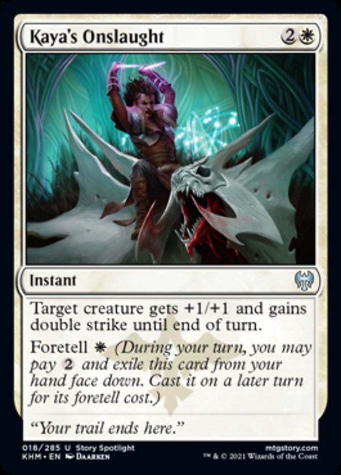 Kaya's Onslaught [Kaldheim] | Galactic Gamez