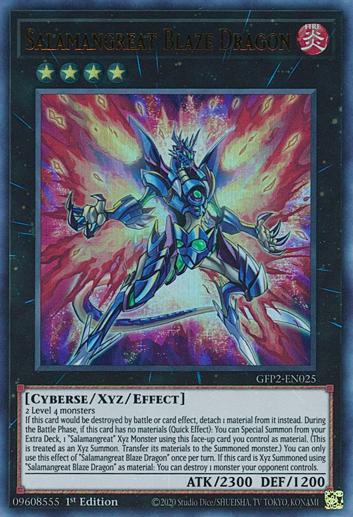 Salamangreat Blaze Dragon [GFP2-EN025] Ultra Rare | Galactic Gamez