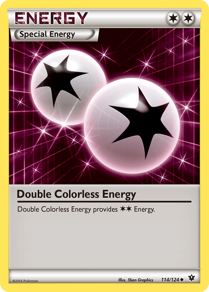 Double Colorless Energy (114/124) [XY: Fates Collide] | Galactic Gamez