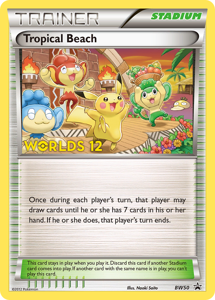 Tropical Beach (BW50) [Black & White: Black Star Promos] | Galactic Gamez