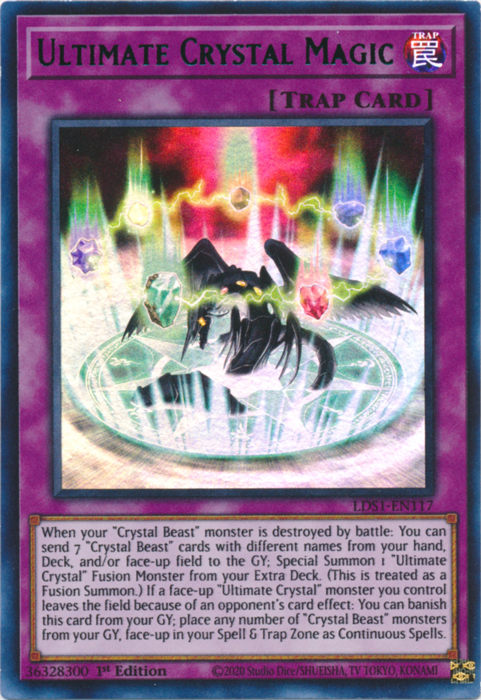 Ultimate Crystal Magic (Green) [LDS1-EN117] Ultra Rare | Galactic Gamez