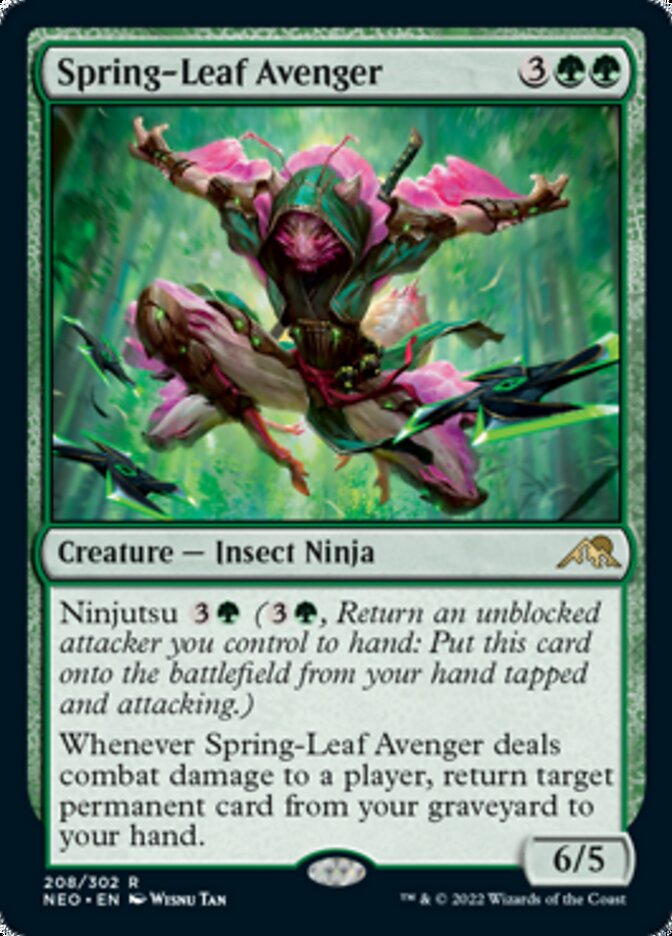 Spring-Leaf Avenger [Kamigawa: Neon Dynasty] | Galactic Gamez