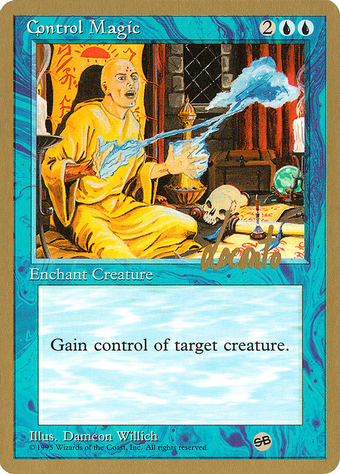 Control Magic (Michael Loconto) (SB) [Pro Tour Collector Set] | Galactic Gamez