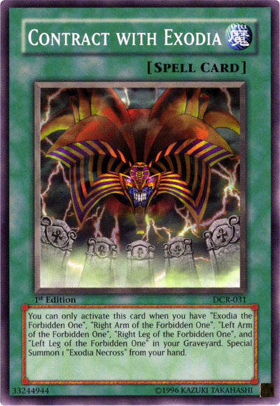 Contract with Exodia [DCR-031] Common | Galactic Gamez