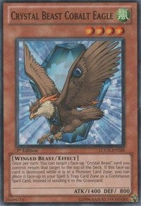 Crystal Beast Cobalt Eagle [LCGX-EN160] Common | Galactic Gamez