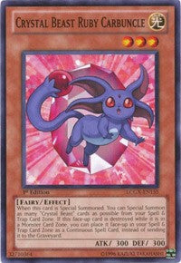 Crystal Beast Ruby Carbuncle [LCGX-EN155] Common | Galactic Gamez