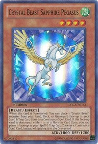 Crystal Beast Sapphire Pegasus [LCGX-EN161] Super Rare | Galactic Gamez