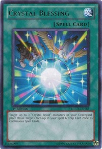 Crystal Blessing [LCGX-EN165] Rare | Galactic Gamez
