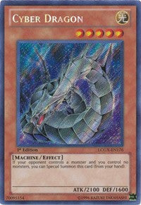 Cyber Dragon (Alternate Art) [LCGX-EN176] Secret Rare | Galactic Gamez