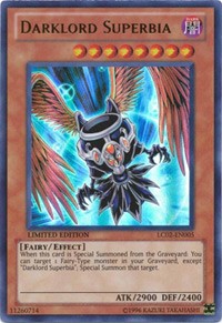 Darklord Superbia [LC02-EN005] Ultra Rare | Galactic Gamez