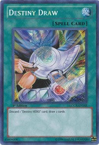 Destiny Draw [LCGX-EN145] Secret Rare | Galactic Gamez
