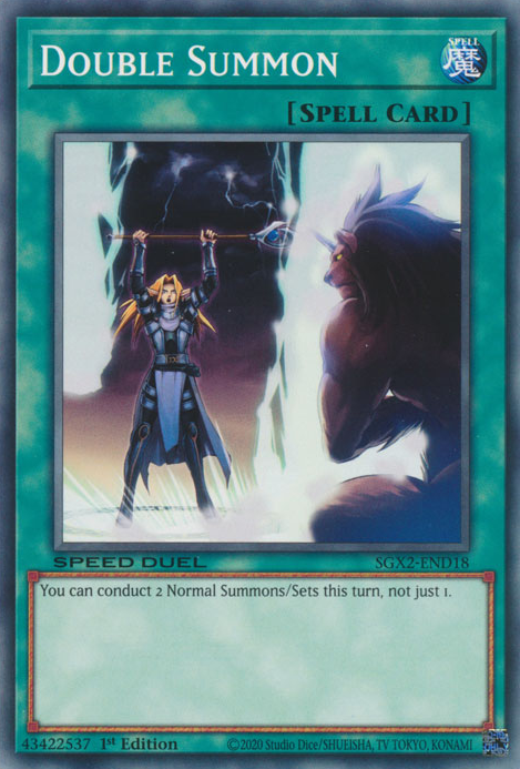 Double Summon [SGX2-END18] Common | Galactic Gamez