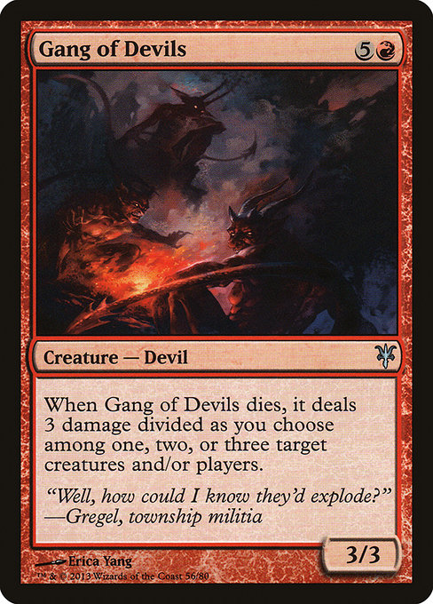 Gang of Devils [Duel Decks: Sorin vs. Tibalt] | Galactic Gamez