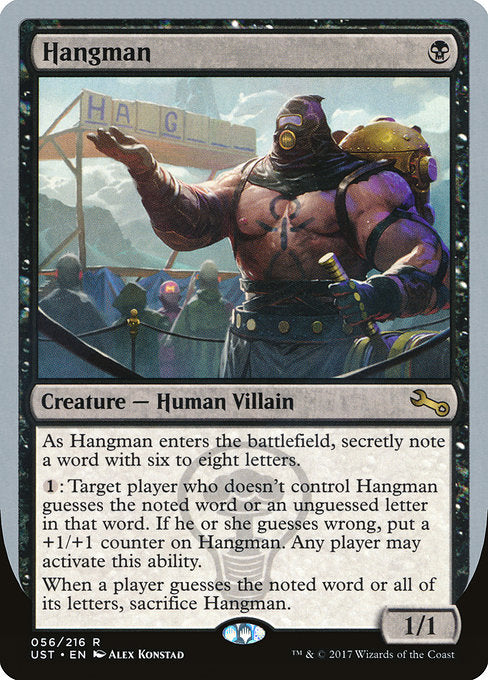 Hangman [Unstable] | Galactic Gamez