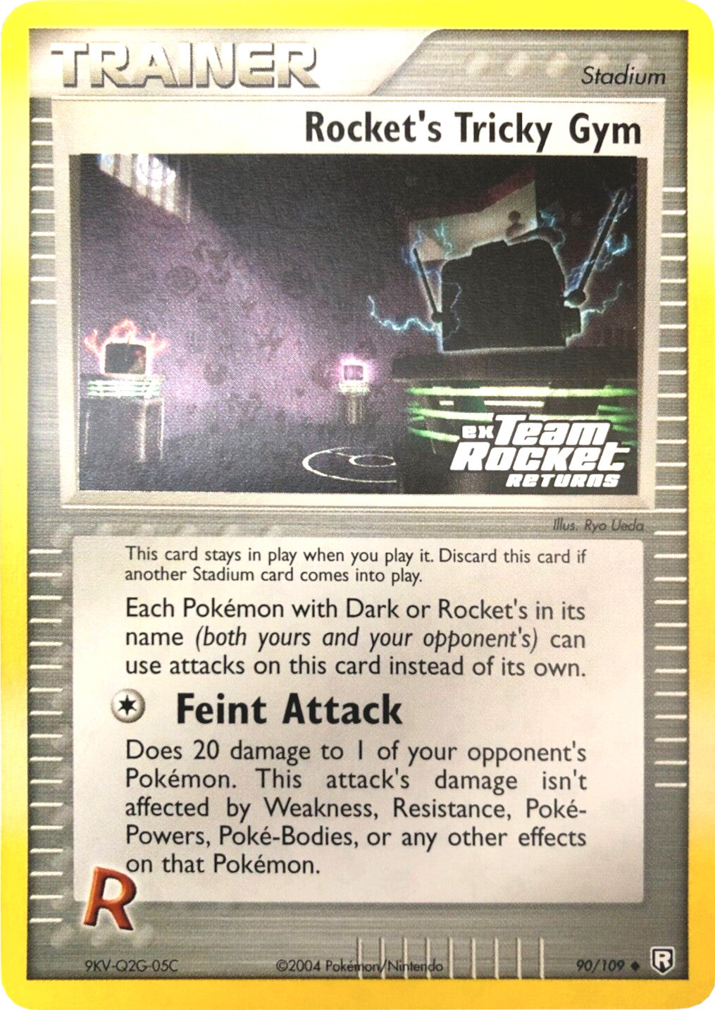Rocket's Tricky Gym (90/109) (Stamped) [EX: Team Rocket Returns] | Galactic Gamez
