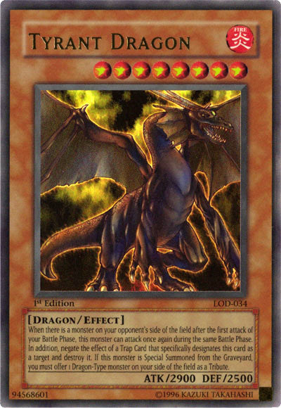 Tyrant Dragon [LOD-034] Ultra Rare | Galactic Gamez