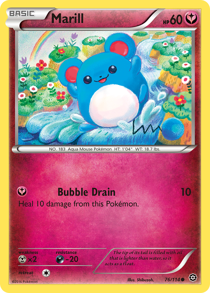 Marill (76/114) [XY: Steam Siege] | Galactic Gamez